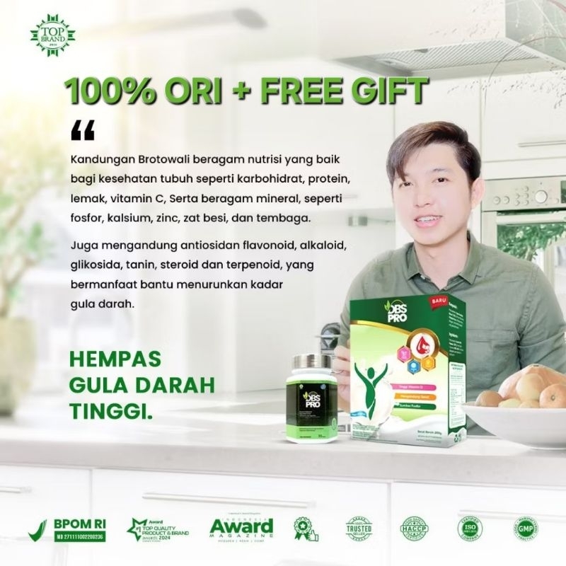 Kapsul DBS PRO Dan Susu DBS PRO Herbal Kapsul Insulin Mengatasi Gejala Diabetes Menurunkan Kadar Gul