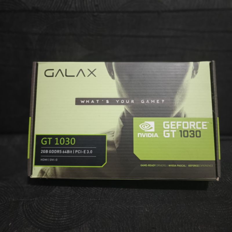 Galax GeForce GT 1030 2GB GDDR5 64Bit PCI-E 3.0