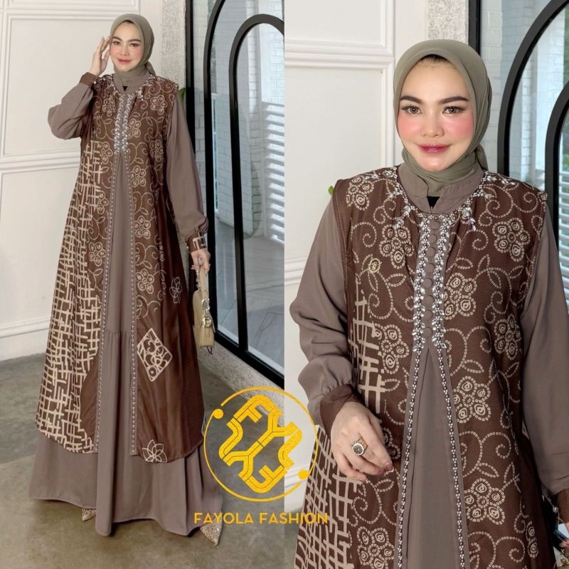Kalela Dress Premium Brand Fayola Fashion