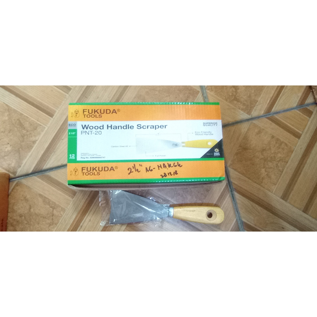 Fukuda Tools sekrap dempul kayu 2,5’’ PNT - 20