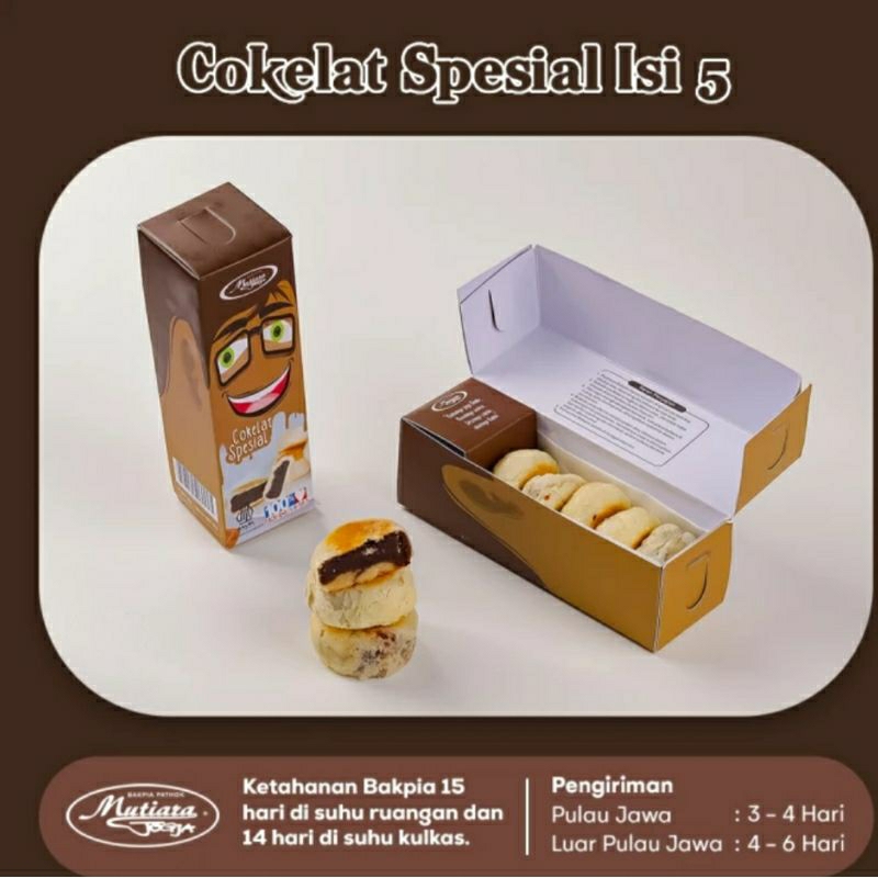 

Bakpia Mutiara Jogja Mini Pack isi 5