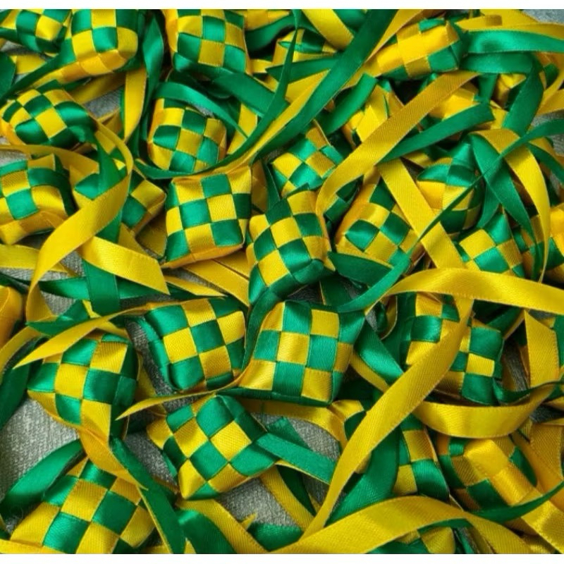 

Ketupat Pita Ketupat Hiasan dekorasi aksesoris hampers Lebaran