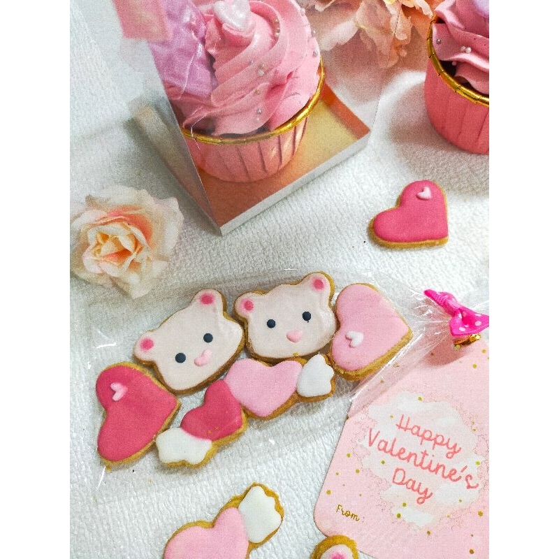 

Valentine Cookies 1pack isi 5