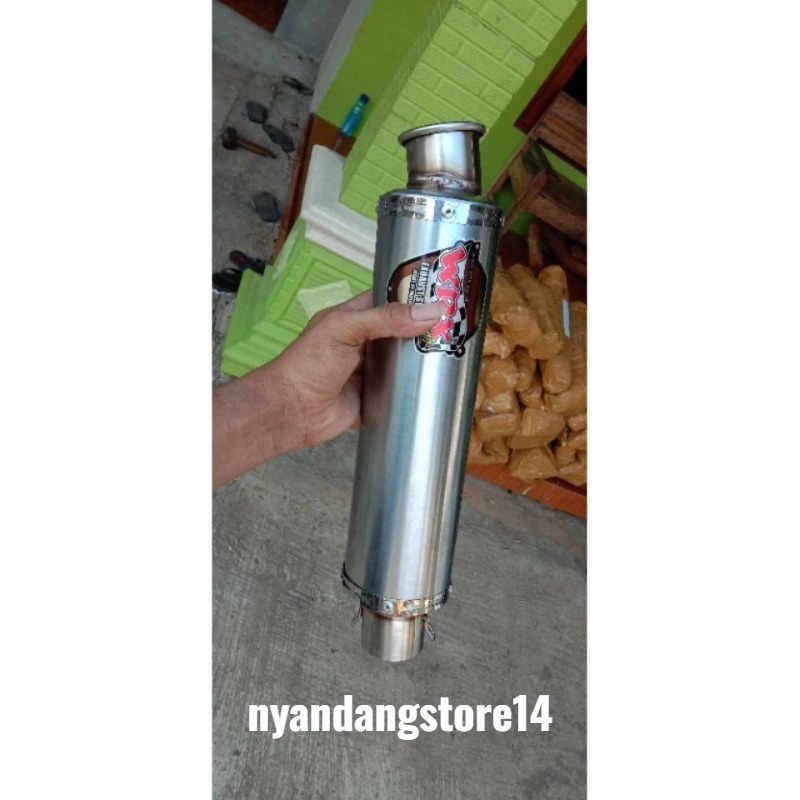 slincer knalpot Wrx diameter 50 klem sama pir slincer knalpot wrx