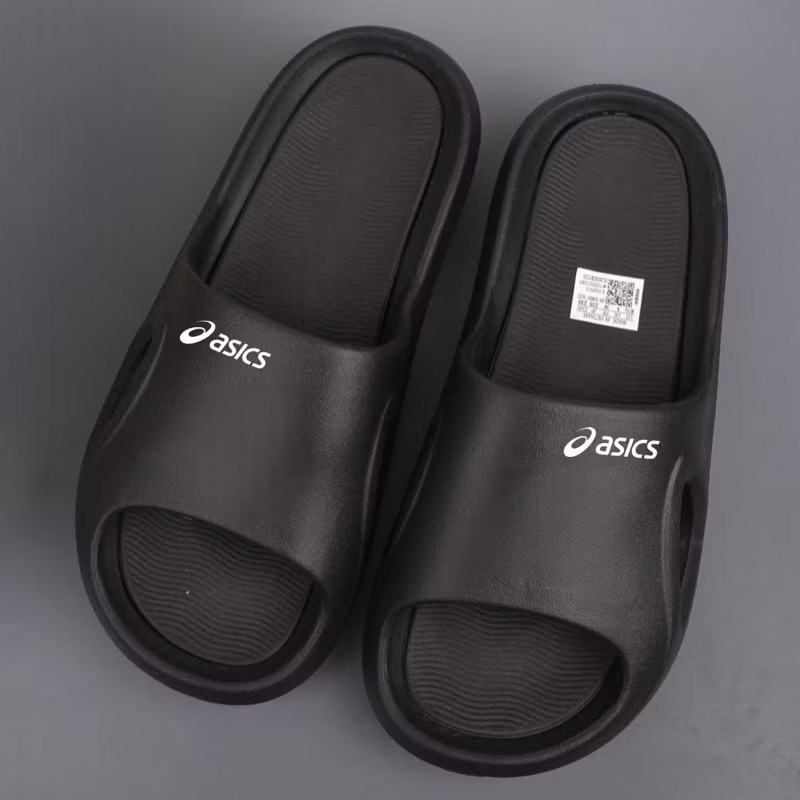 Sandal Slop Asics Pria Sendal Slip On Karet Cowok