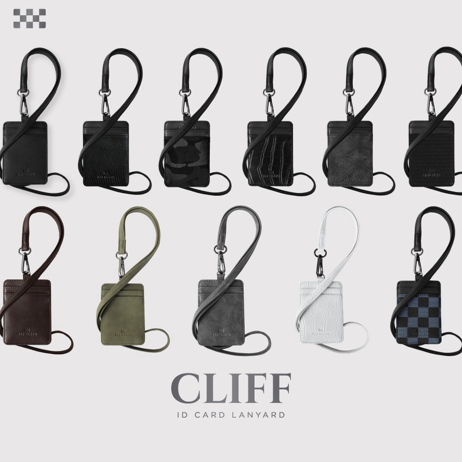 

Ray Clyn ID Card Lanyard Name Tag Lanyard ID Cardholder Kulit Gantungan Kartu ID