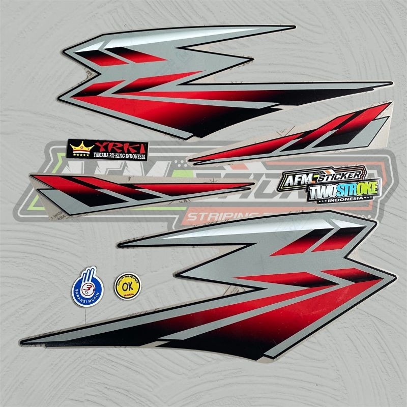 Striping Rx King Transparan || Striping Rx King