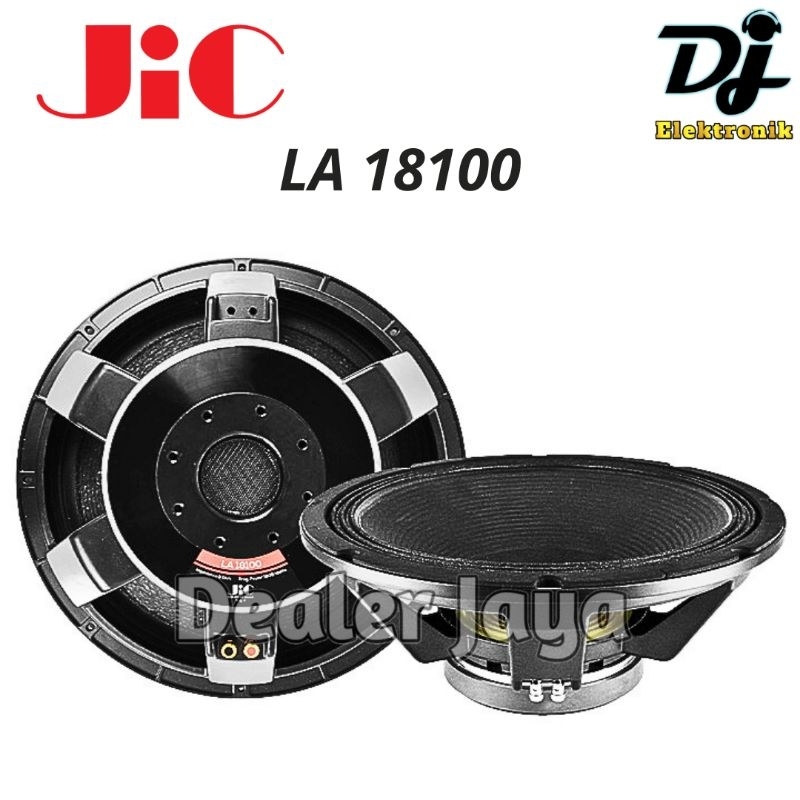 Speaker Komponen JIC LA 18100 / LA18100 - 18 inch