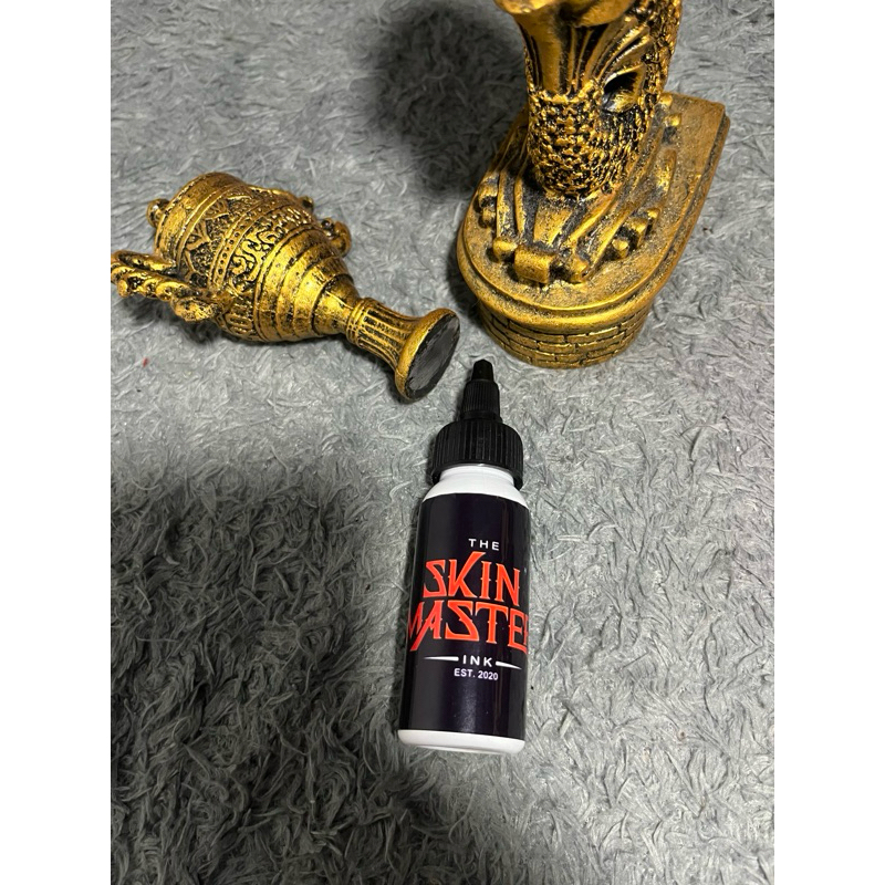 Tinta Tattoo White / Tinta Tattoo Putih / Tinta Tattoo Skin Master 60ml