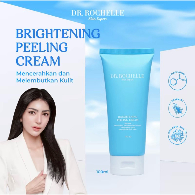 DR Rochelle Brightening Pelling Cream & DR Rochelle Serum Preloved New