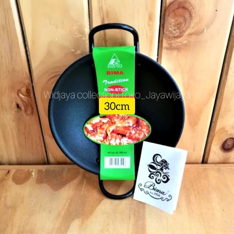 Wajan alumunium 36cm/kuali Sigma Alumunium tebal/kuali bima