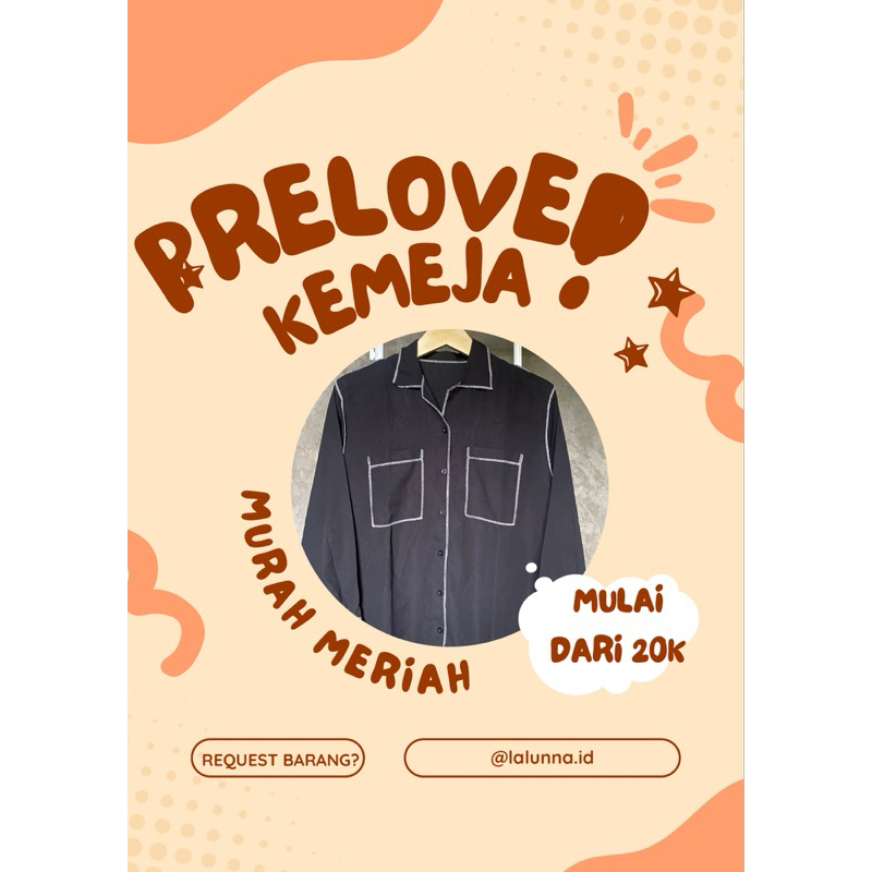 KEMEJA WANITA || KEMEJA KULIAH || PRELOVED KEMEJA WANITA || PRELOVED MURAH