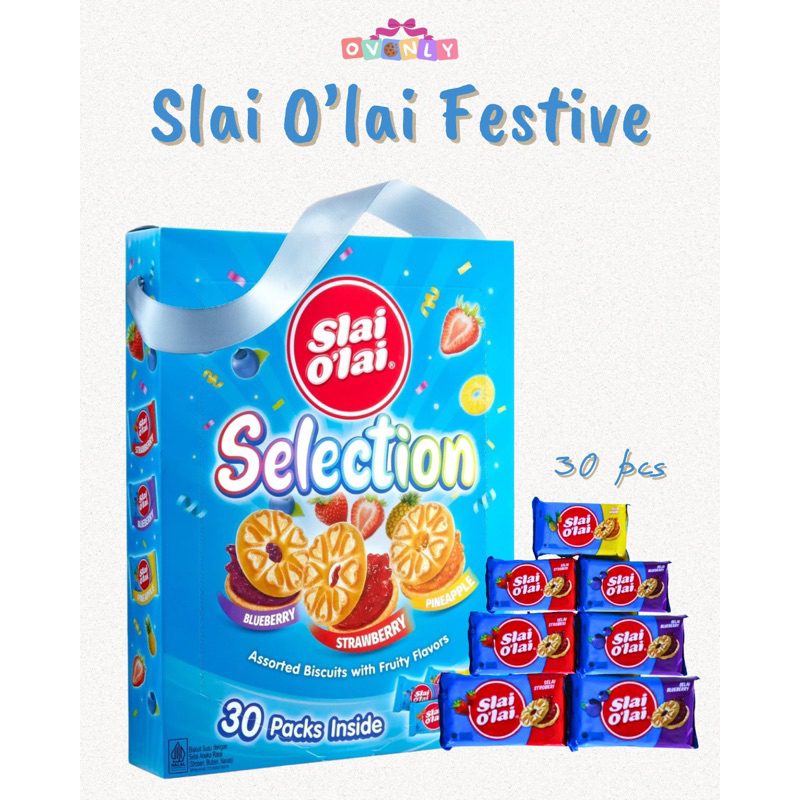 

Kue Lebaran Sla'i Olai Festive Selection Isi 30pcs MURAH SIAP KIRIM