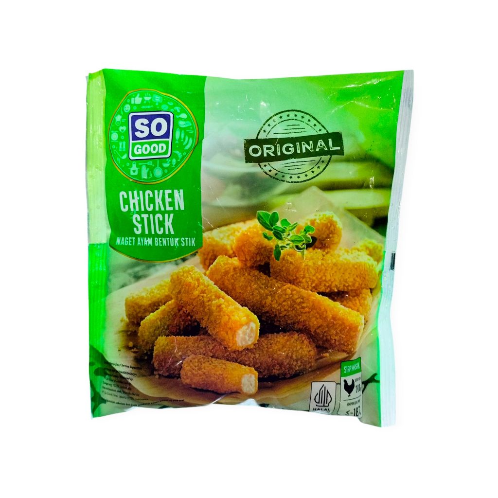 

SG - Chicken stick original 200 gr so good frozen food