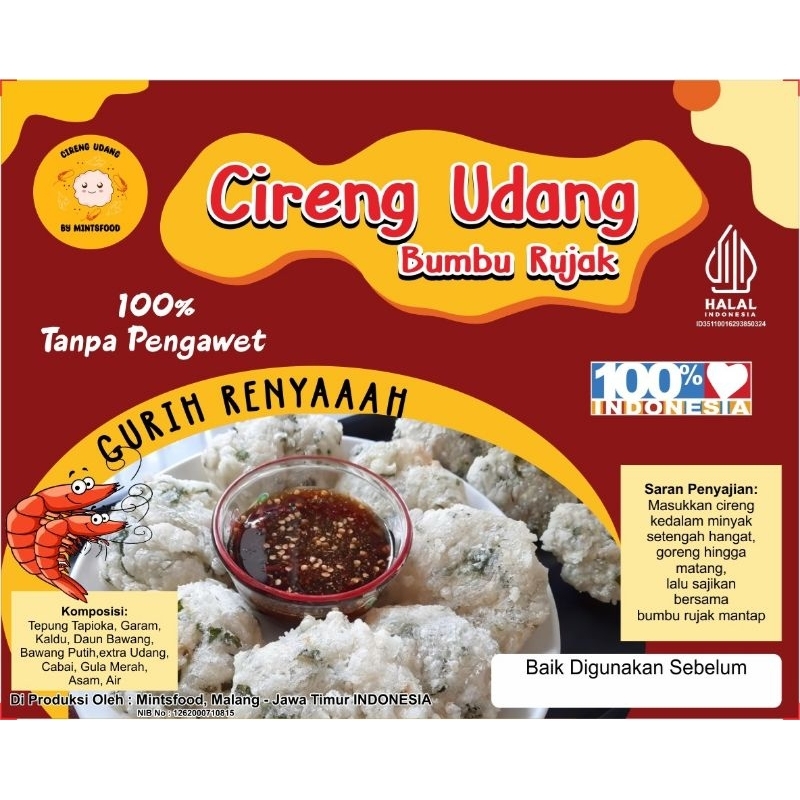 

CIRENG UDANG DGN BUMBU RUJAK
