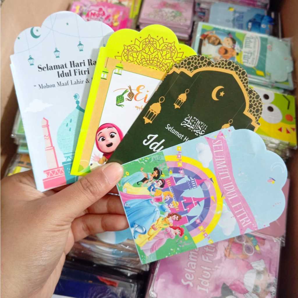 

AMPLOP LEBARAN UKURAN MEDIUM / AMPLOP LEBARAN SNACK 1 PACK ISI 10 LEMBAR (DENGAN MOTIF YANG SAMA)