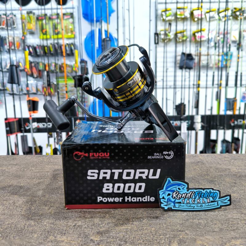REEL SPINNING FUGU SATORU SEA 8000 POWER HANDLE