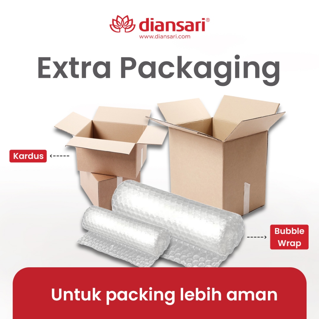 

DIANSARI - Extra Packaging Kardus dan Bubble Wrap