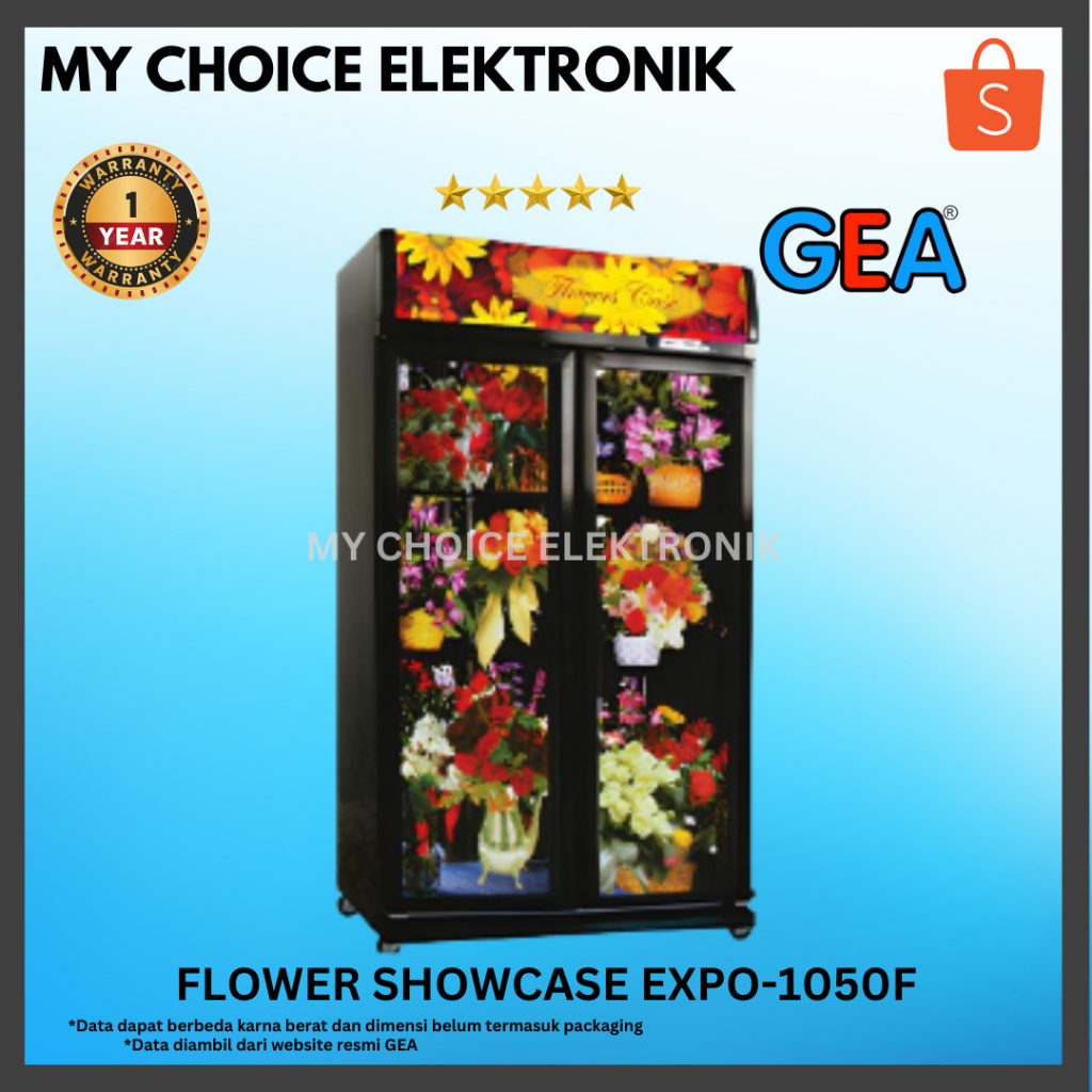 GEA EXPO-1050F Flower Showcase | EXPO 1050 F