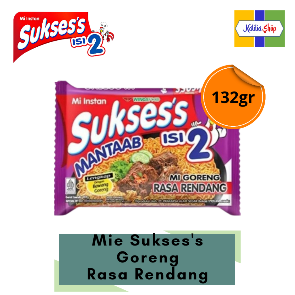 

Mie Sukses's Isi 2 Goreng Rendang 132gr
