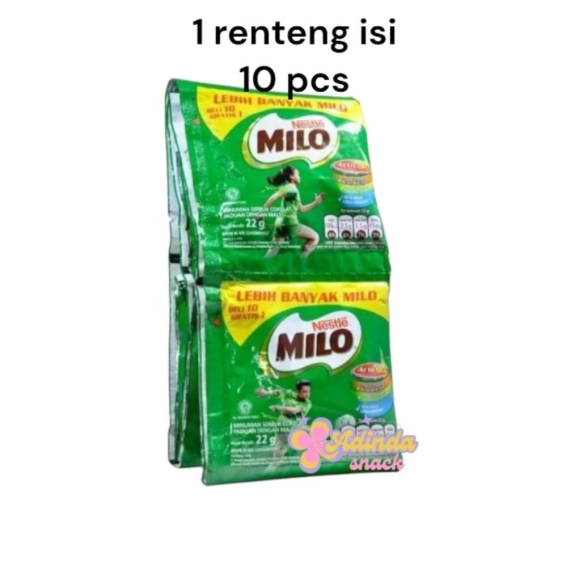 

milo renteng isi 10 pcs