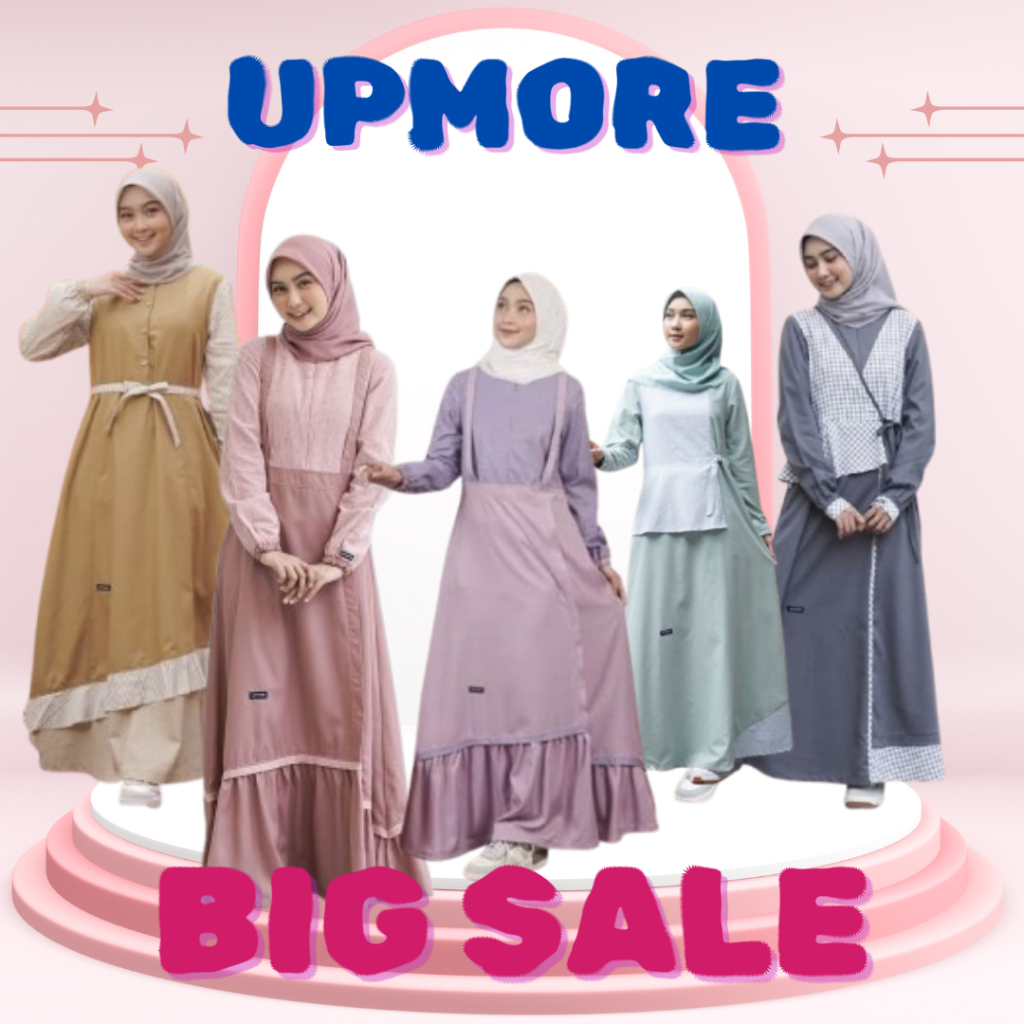 UPMORE GAMIS DEWASA MUTIF-DAIFA-LILIANA-NURRYNA-KIMI ORI MUTIF SALE