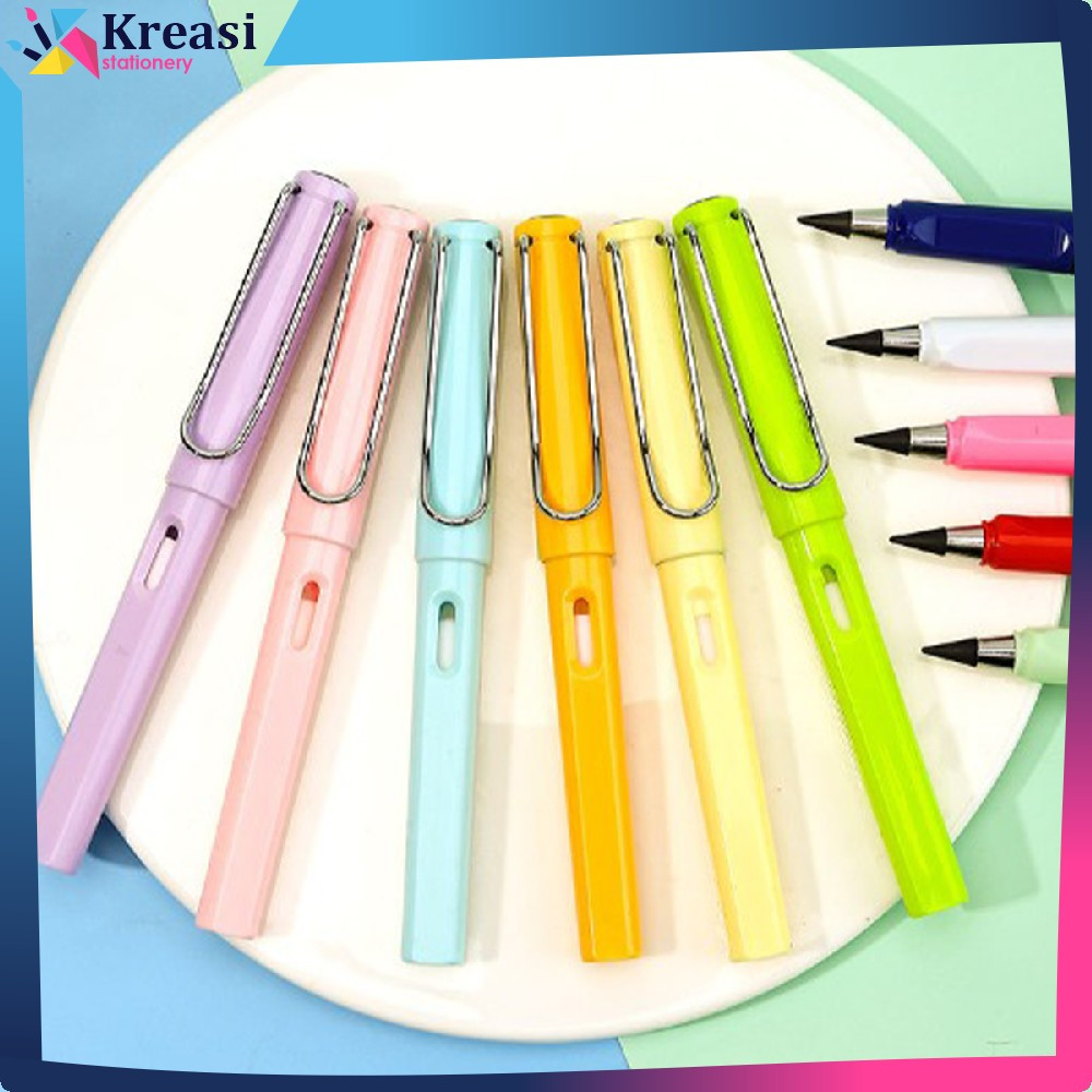 

Eternal Pencil Magic Unlimited HB 0.5mm Tanpa Rautan dengan Penghapus Praktis / Pensil Eternal Tanpa Isi Perlengkapan Menggambar Anak / Pensil HB Macaron Anti Ribet Kreasi Stationery A77
