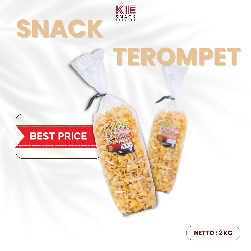 

[2KG] SNACK KENTANG BENTUK TEROMPET / KENTANG TEROMPET / CAMILAN KENTANG