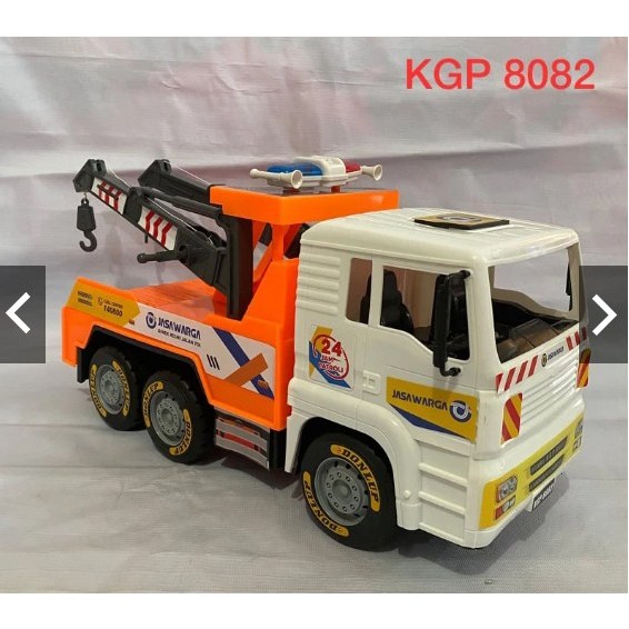 Mainan Mobil Truk Derek Kaguyaplas KGP 8082 plastik