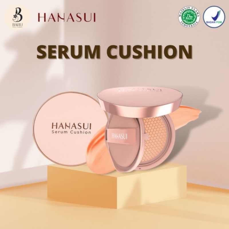 Hanasui Perfect Cheek Blush & Go, Hanasui Perfect Fit Setting Powder, Hanasui Serum Cushion