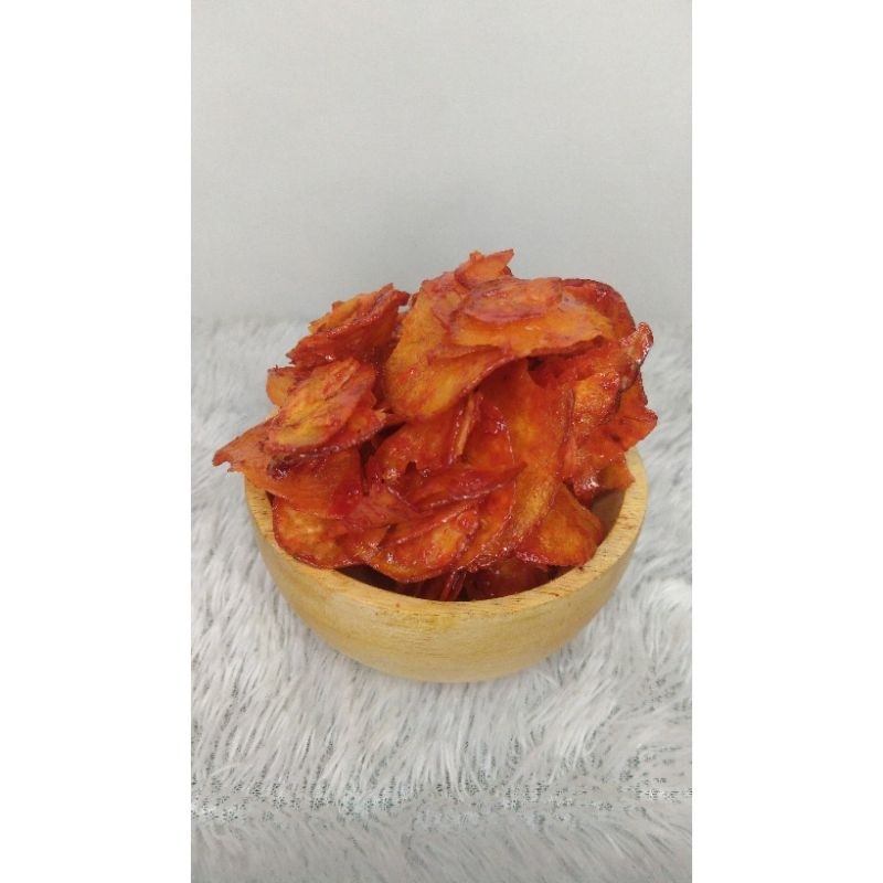 

KRIPIK SINGKONG SANJAY PEDAS MANIS/KERIPIK SINGKONG