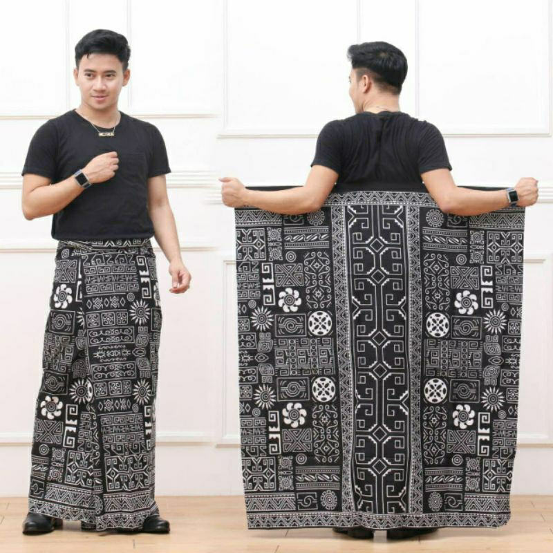 (BISA COD)ALL ARIBATIKSTORE SARUNGPALEKAT MOTIFKANGSANTRI AQIL PRIA WANITALEE SANTRI I BATIK | SARUN