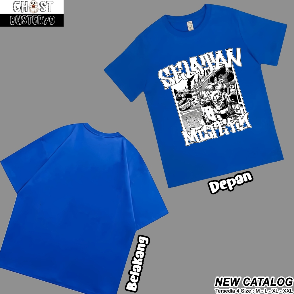 Kaos Distro Pria "Mistery Selatan" Kaos Pria Distro Kaos Tshirt Distro Cowok Baju Kaos Pria Sablon M