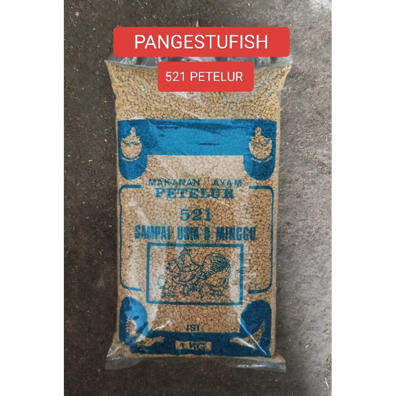 Makanan pakan ayam voer 521 murah