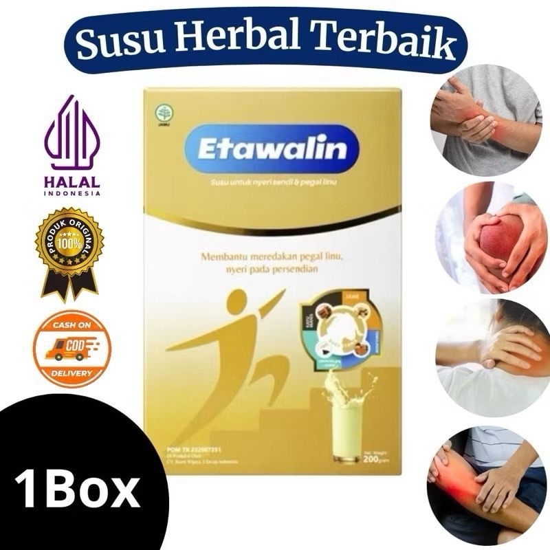 (COD) 1 Box Etawalin Susu Kambing Etawa | Atasi Nyeri Sendi Asam Urat dan Kesemutan