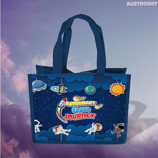 

Goodie Bag Tas Ultah Souvenir Ulang Tahun Tasyakuran Aqiqah goodie bag MOTIF ASTRONOT KODE # 1