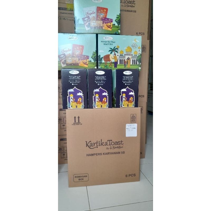 

Hampers Kartika Toast isi 5 khusus kartonan
