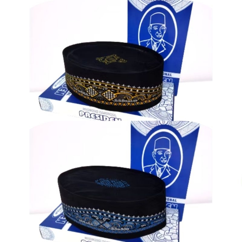 PECI MOTIF BATIK SABLON, KOPIAH SONGKOK BATIK SABLON