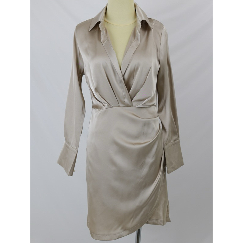 Sofia Dress | La Gaia Series | Dress Satin High Quality | Dress Kerja | Baju Kantor | Baju Casual | 