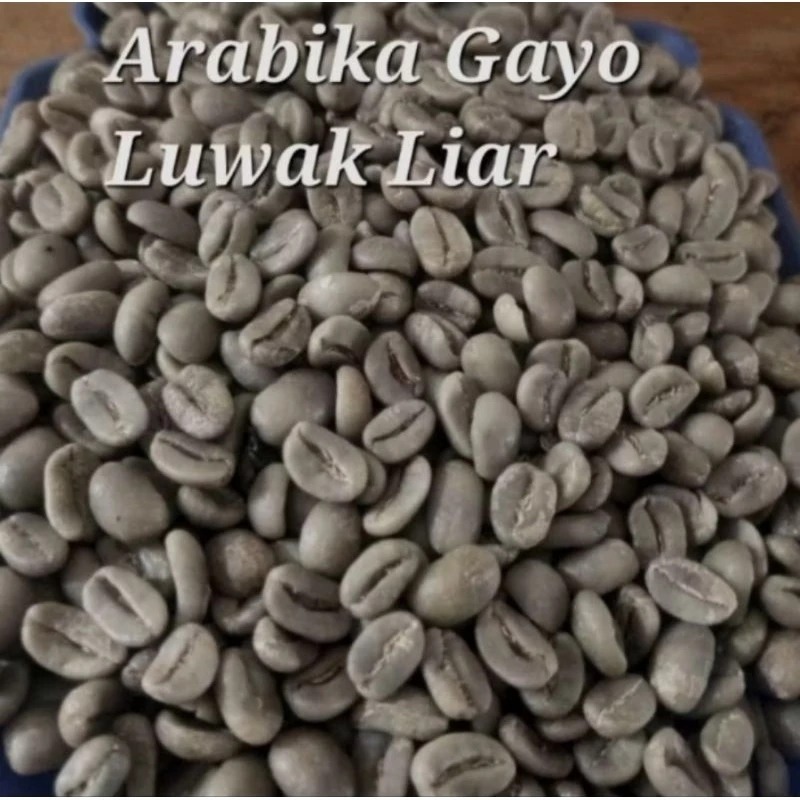 

Green Bean Kopi Arabika Luwak Liar Gayo G1 200gr