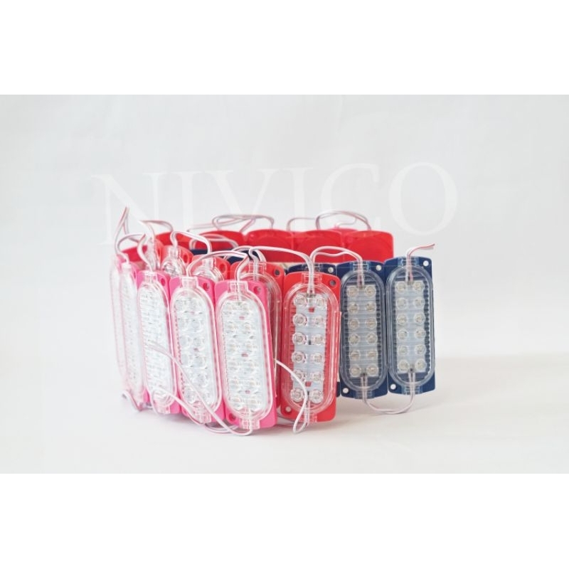 LAMPU LED MODUL 12 MATA BULAT 12V