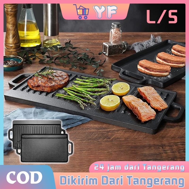 Panggangan Grill Pan Barbeque Grill Pan Bbq Grill Pan Alat Panggangan Bbq