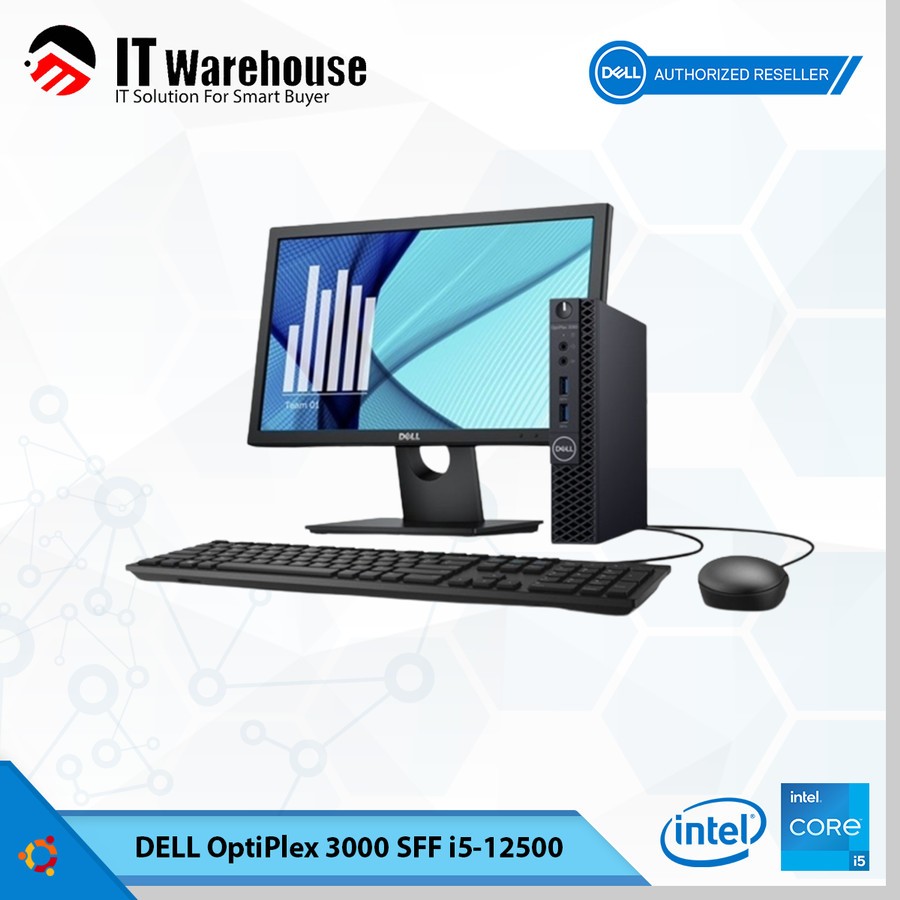 DELL OptiPlex 3000 SFF i5-12500 4GB/1TB/Ubuntu