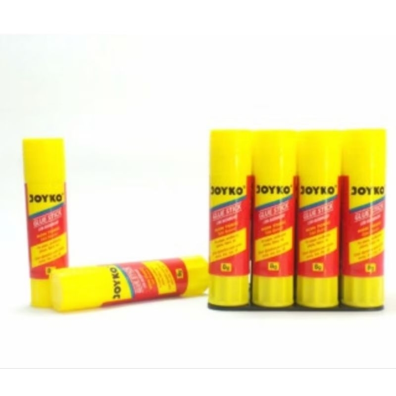 

[BOX ISI 12] GLUE STICK 8GR JOYKO GS-09 / LEM STIK 8GR / LEM KERTAS