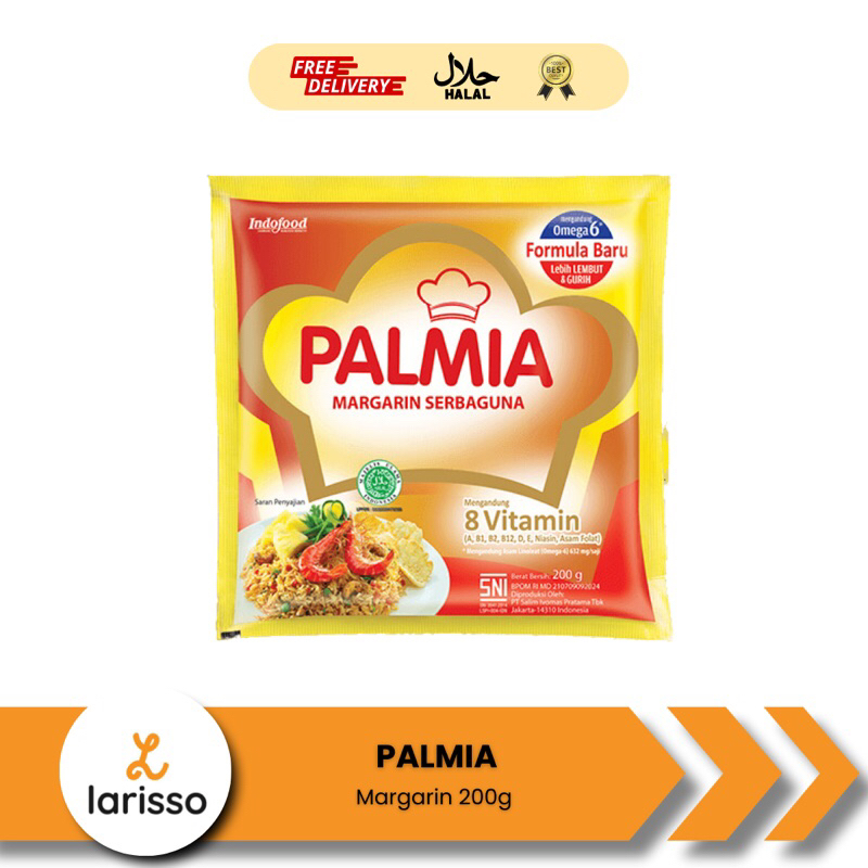 

Palmia Margarin Serbaguna Sachet 200gr