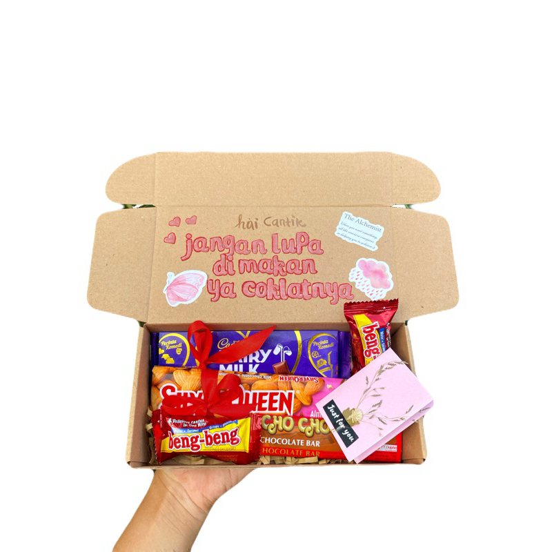 

PAKET HAMPERS ANNIVERSARY MURAH PREMIUM / GIFTBOX COKLAT VALENTINE / GIFTBOX ANNIVERSARY