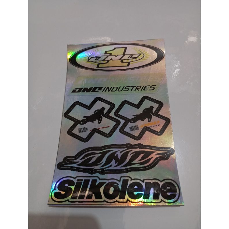 

Stiker tulisan papan hologram
