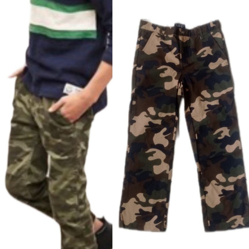 celana panjang loreng anak 7-16 tahun sisa eksport#seoul korea#brand coup by GAP original#sisa ekspo