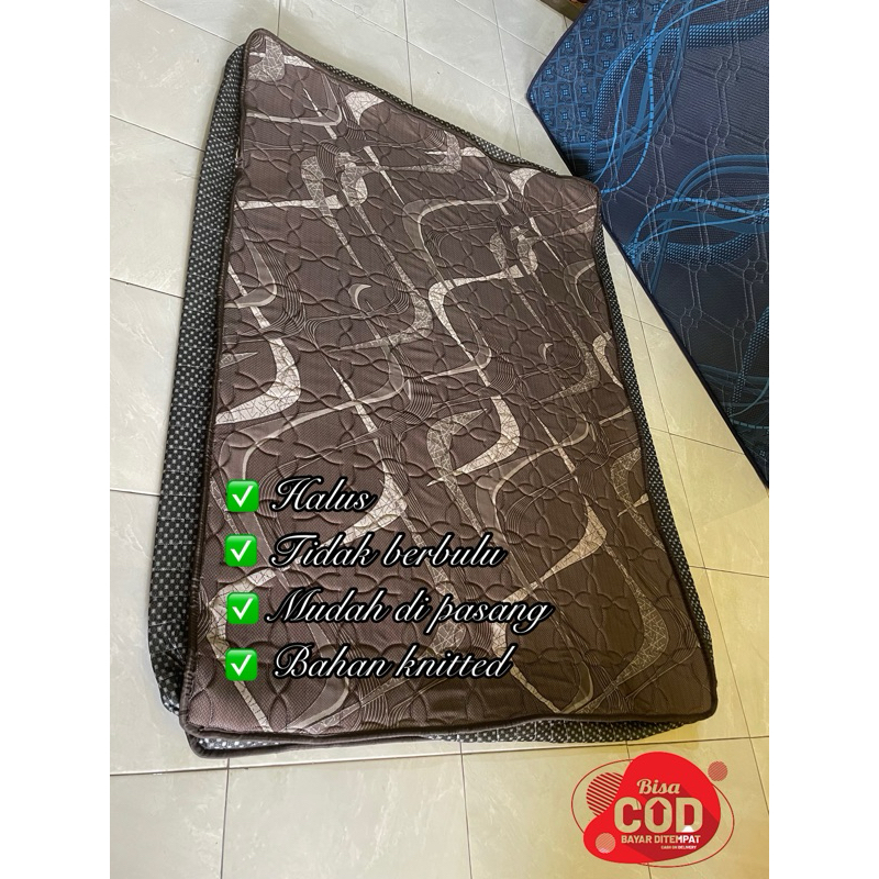 KAIN SPRINGBED/BUSA RESLETING SUDAH JADI tebal 1cm (bisa custom)