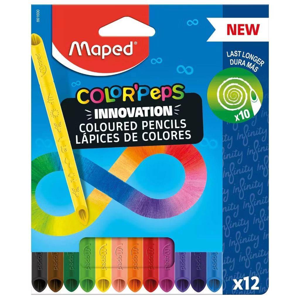 

Pensil Warna Maped Calor Peps Innovation 12 Set 861600